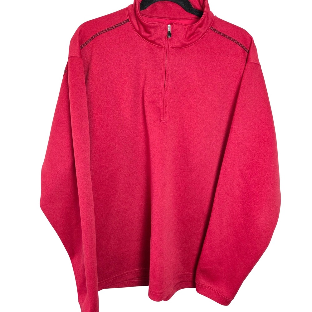 Pebble Beach 1/4‎ zip mens Golf pullover sweater size large